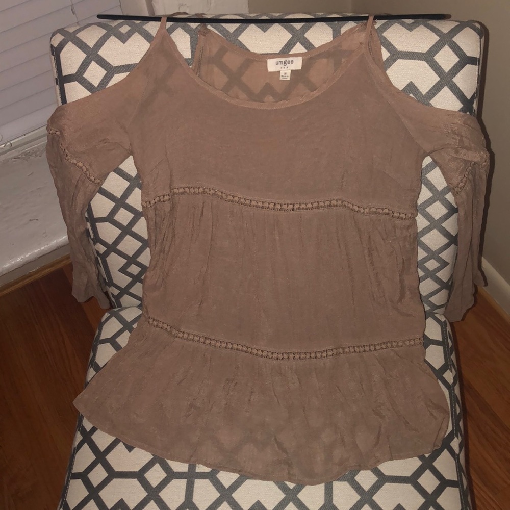 Off the shoulder blouse